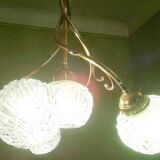 Modernist chandelier ceiling light design from the 50s/60s