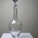 Large antique Belle Époque carafe/ewer from the 1900s-1930s, cut glass