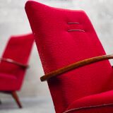 Paire de fauteuils 6952 par Jaroslav Smidek pour Ton, ex Tchécoslovaquie