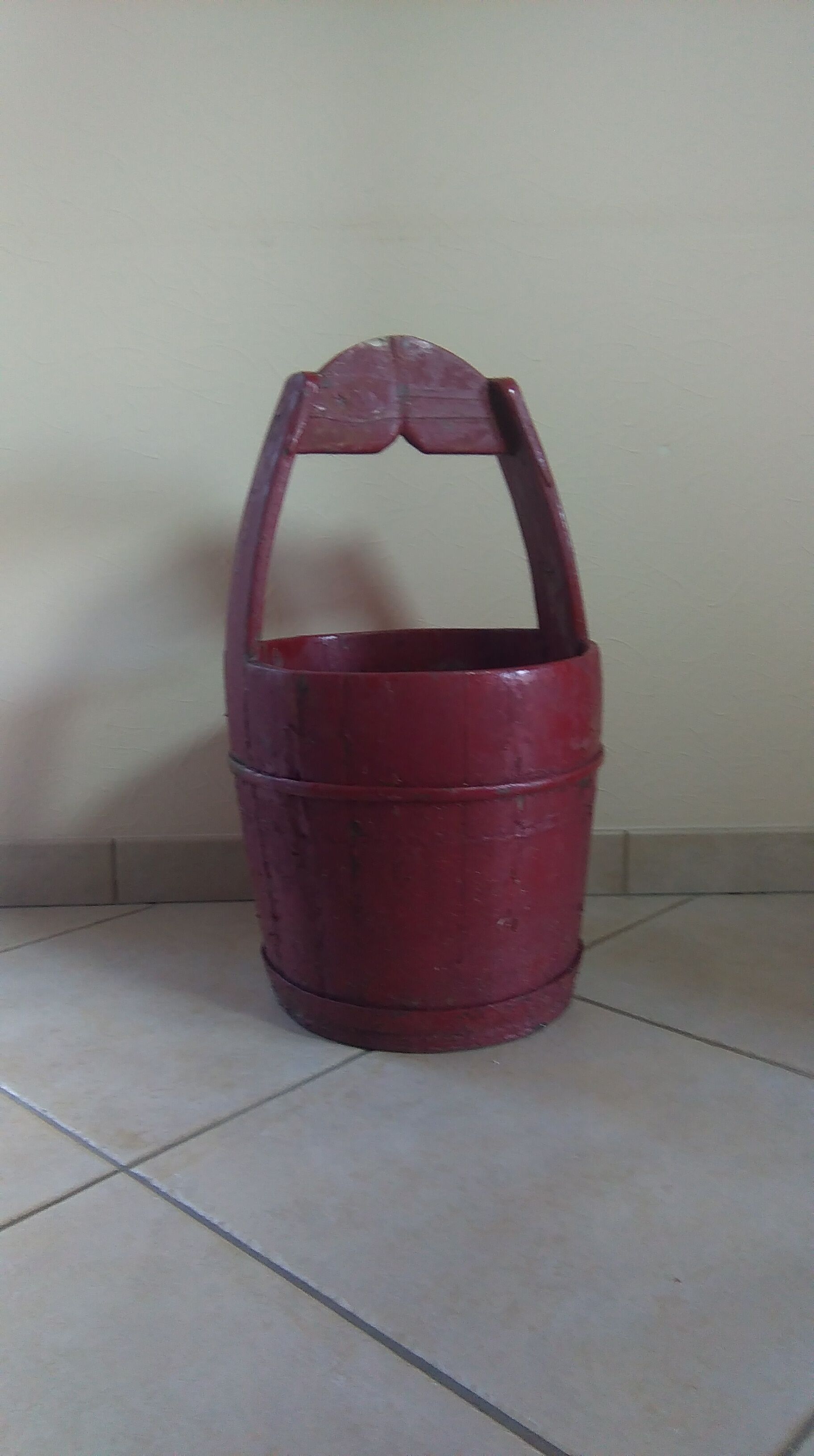 Pair of early 1900s wooden planters