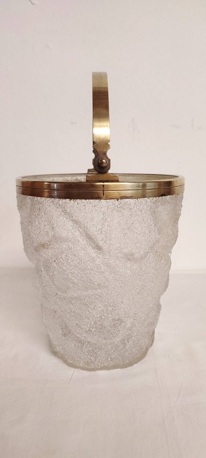 Hielera de cristal. Spain, 1970s.