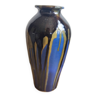 Handmade blue vase