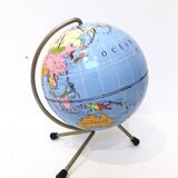 Globe piggy bank, 1950