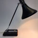 Lampe de bureau vintage noir italien