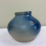 Stoneware ball vase