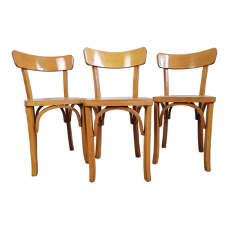 Suite de chaises bistrot vintage