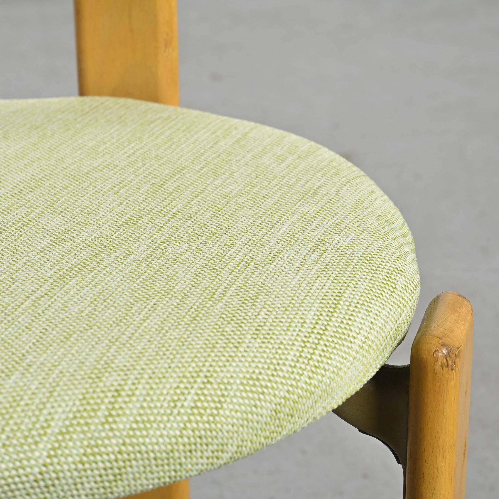Suite de quatre chaises par Bruno Rey, 1971