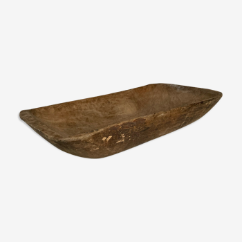 Antique Wooden Dough Bowl