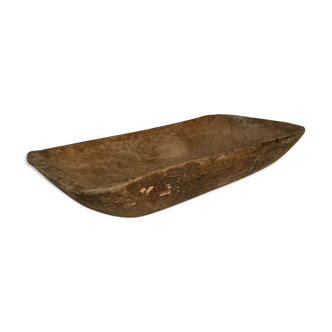 Antique Wooden Dough Bowl