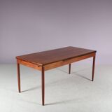 1960s Rosewooden dining table by Topform, Netherlands