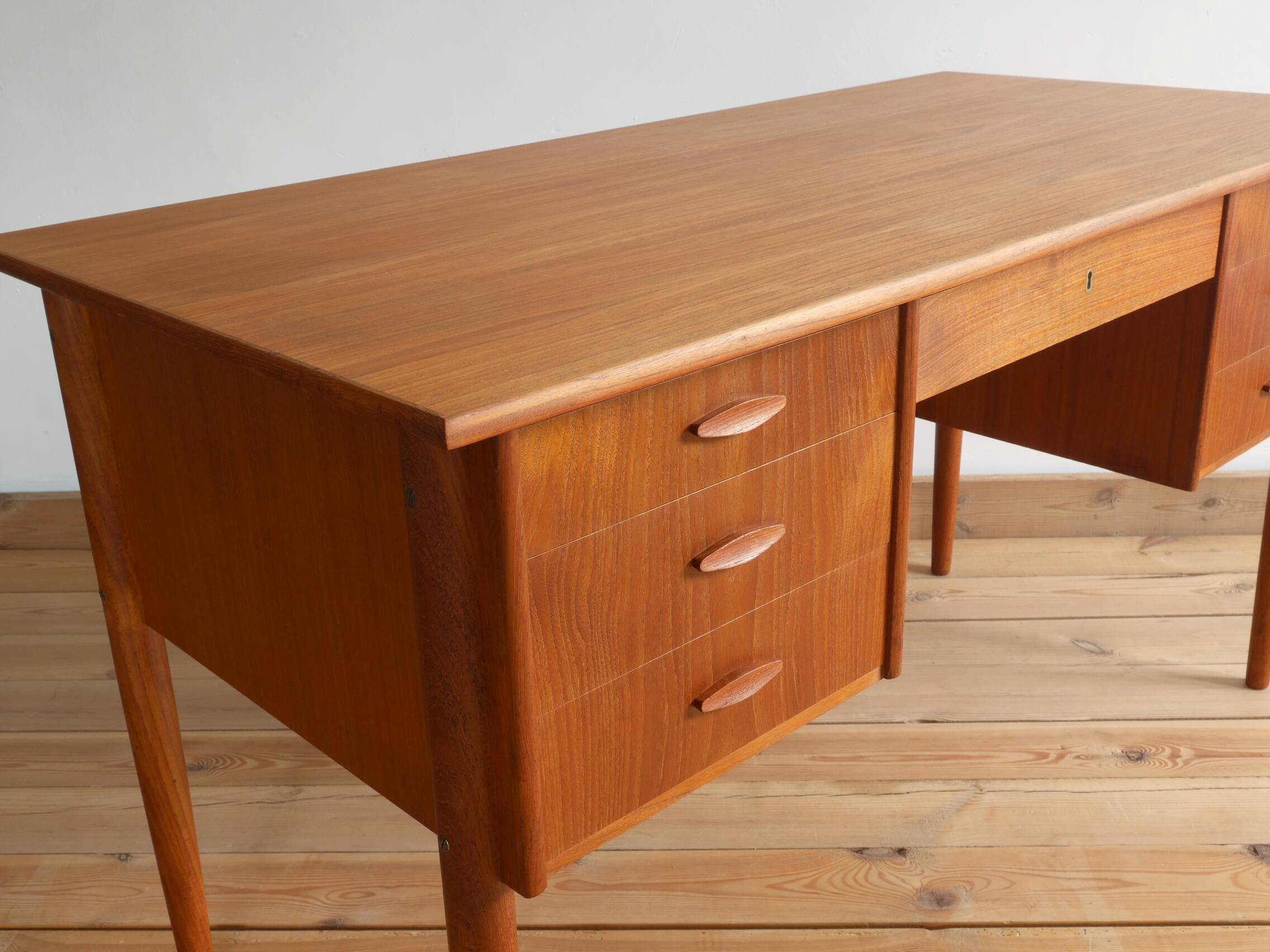Danish Teak Desk, 1950s