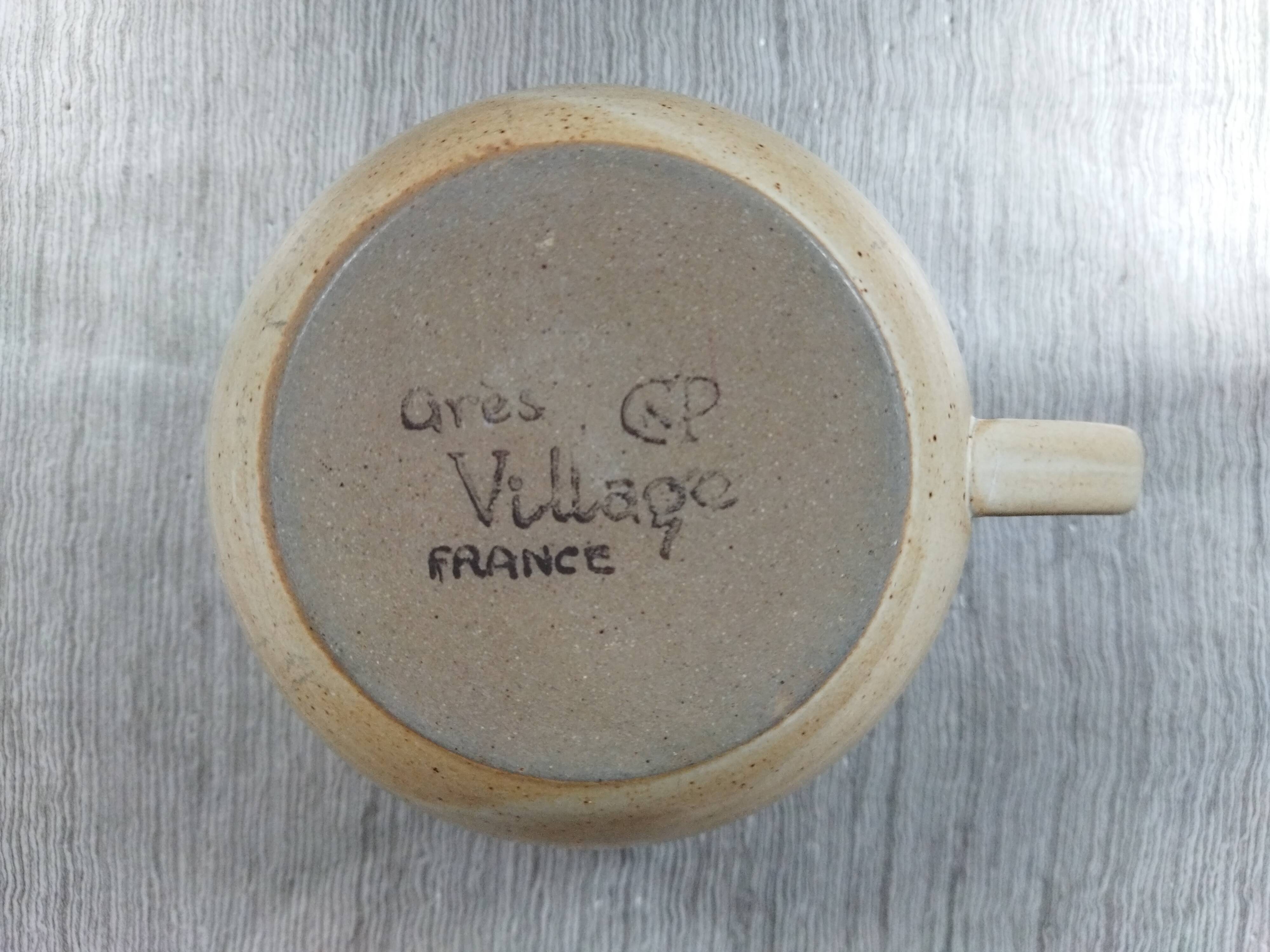 CNP Grès Village stoneware breakfast cup