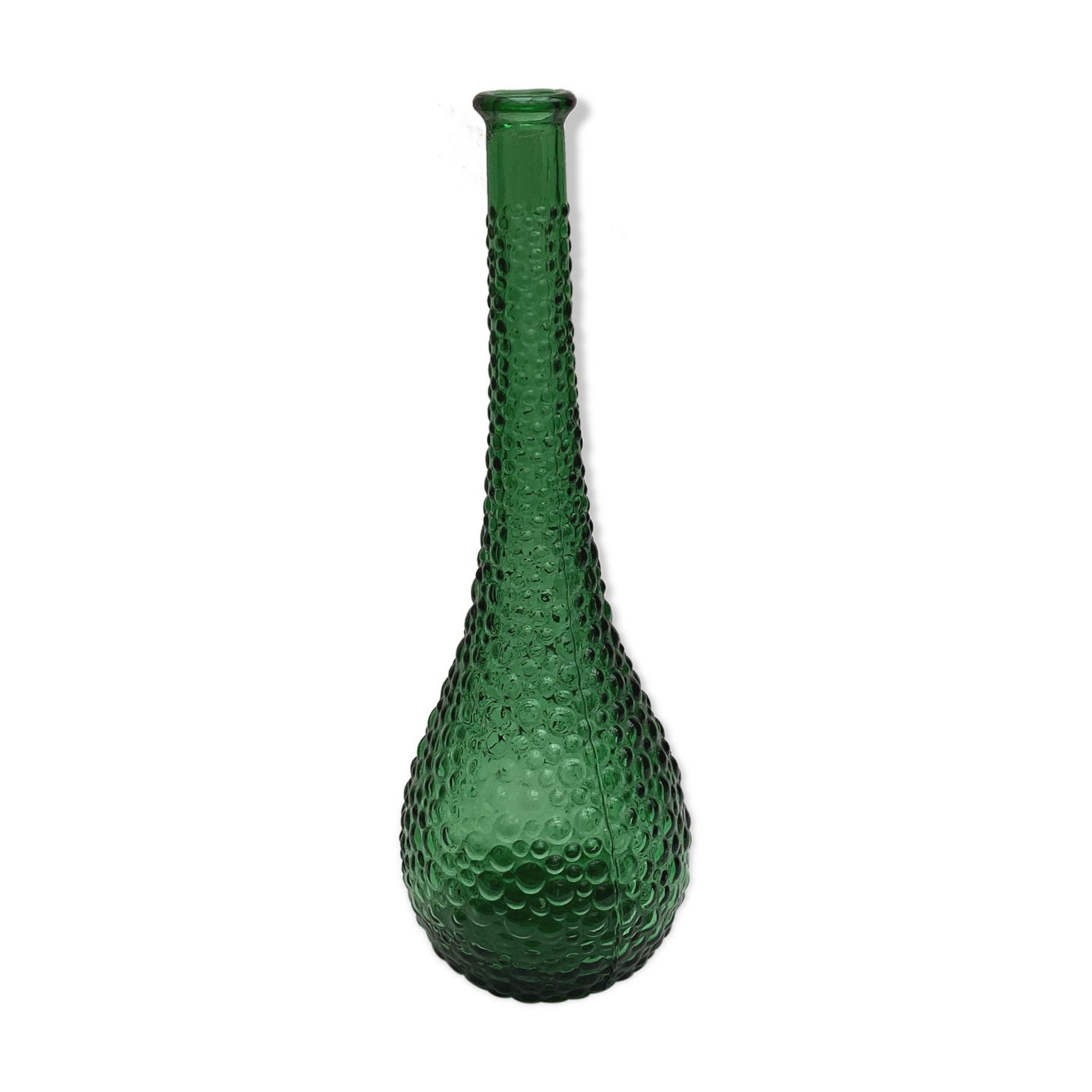 Italian glass decanter around the 1950s dimension: H-39 cm-D-12 cm-