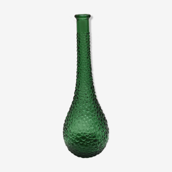 Carafe italienne en verre vers les années 1950 dimension : H-39 cm-D-12 cm-