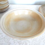 Hollow round dish Gres du Marais