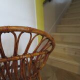 Rattan armchairs for children, 1980s