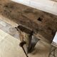Oak carpenter's workbench