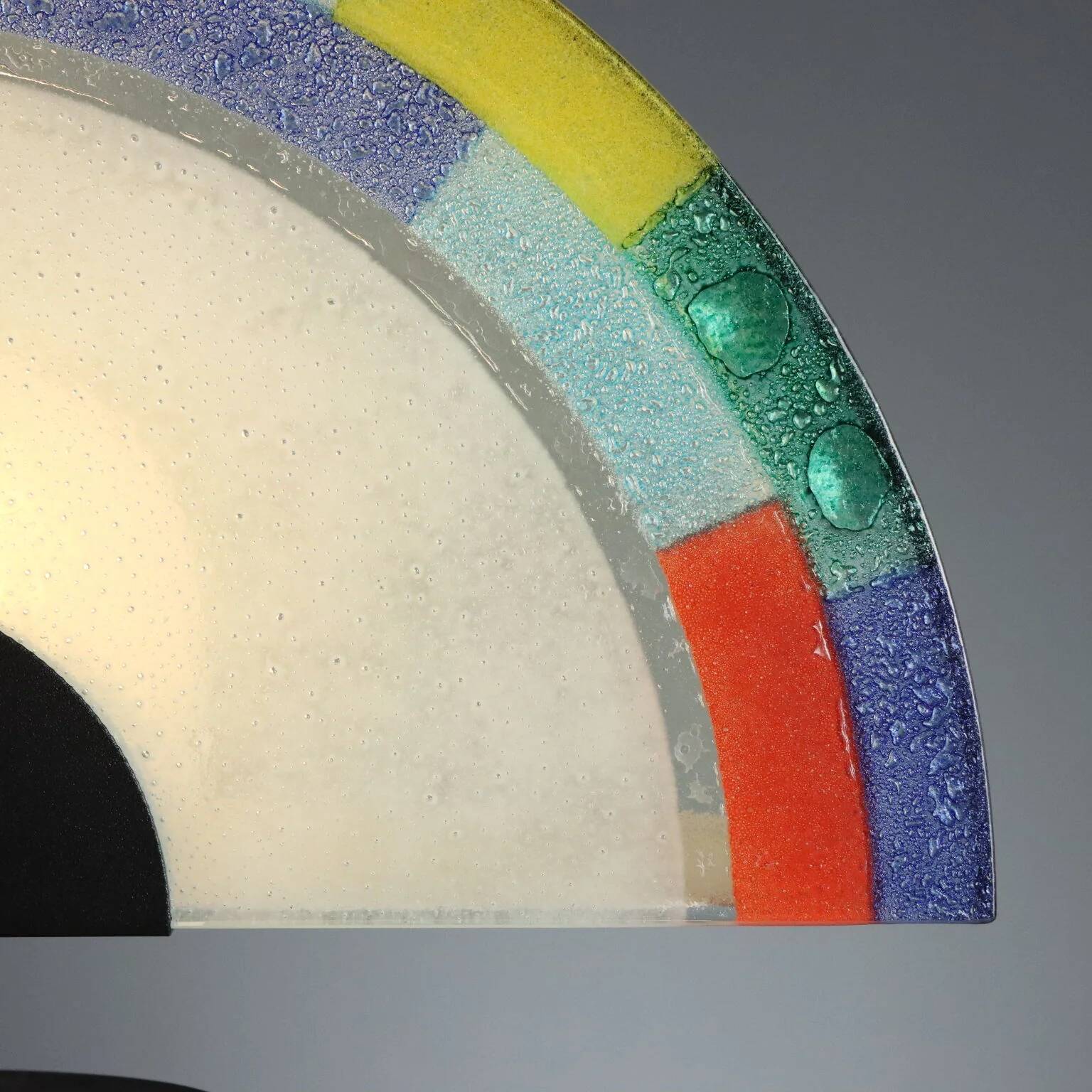 1980s Murano glass table lamp