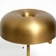 Extraordinary heavy 1960s XXL brass table lamp by Staff with a swivel joint