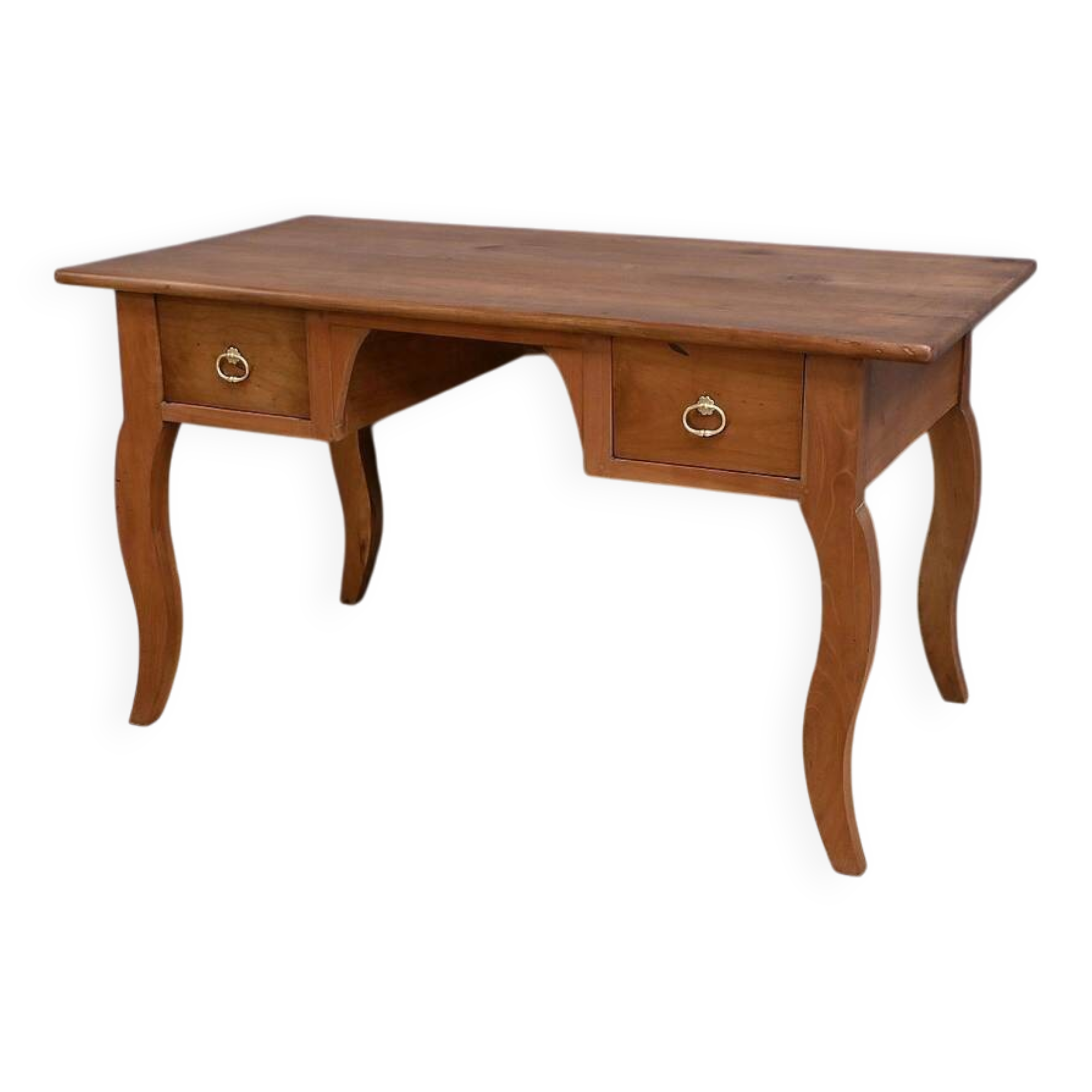 Cherrywood Desk Table, Louis XV Style – Part 2 of the 19th Century