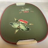 Glitter flower tray handles scoubidou Japan