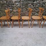 Set of 12 bistro chairs