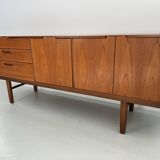 Unique vintage teak sideboard from the 1960s, produced by Nathan in the UK.