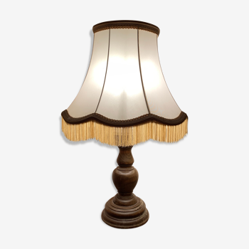 Vintage wooden lamp