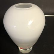 Archimede Seguso vase in Murano glass signed in vetri d'Arte blown glass