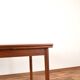 Mid-Century Danish Teak Extendable Dining Table, 1960s.