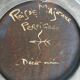 Plat céramique vintage Rois de Majorque