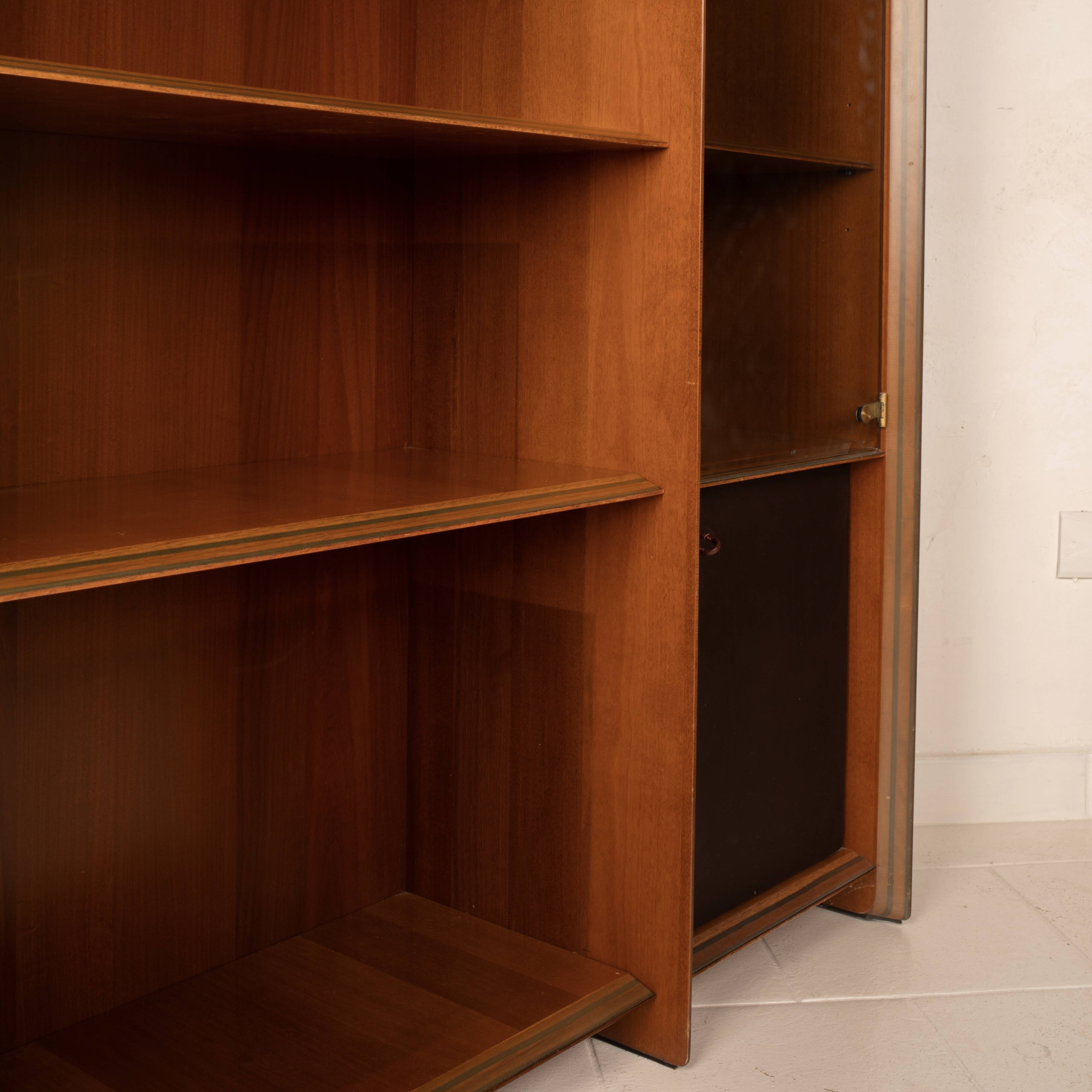 Pair of Artona Bookcases by Afra and Tobia Scarpa for Maxalto