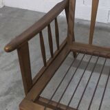 Scandinavian teak armchair, 1960s, Scottish style, collapsible