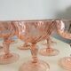 Coupes de champagne rose