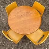 Vintage 70s table and 4 chairs set