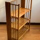 Folding bamboo shelf