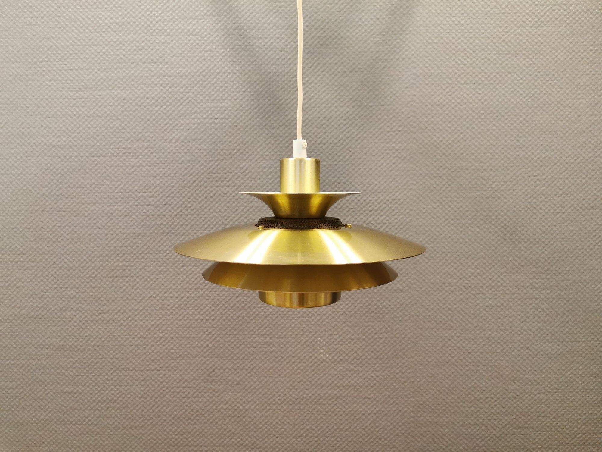 Hanging lamp from the 80s, by Danish JEKA, model Capri.