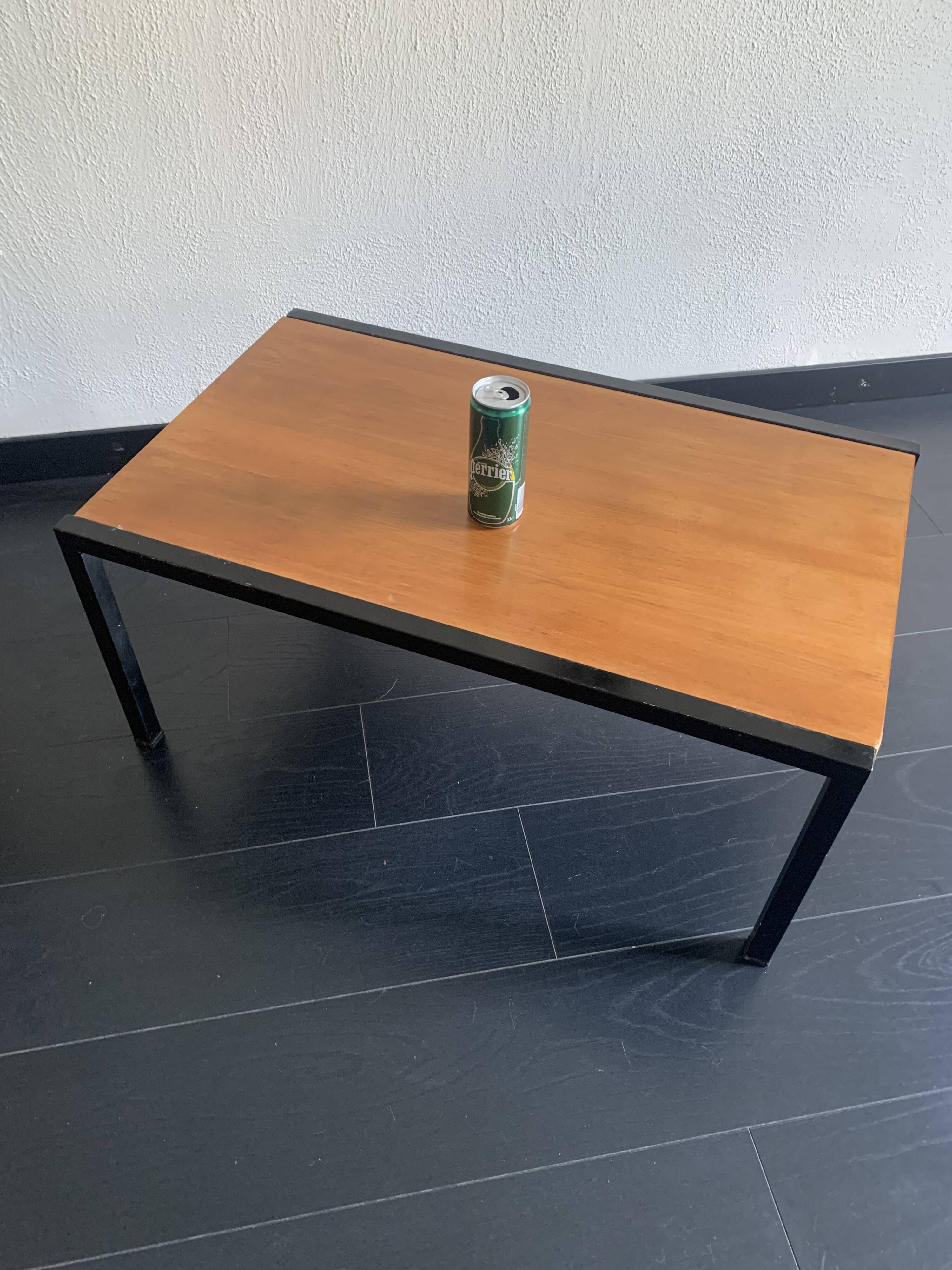Vintage coffee table 1950 Gérard Guermonprez Magnani - 80 x 50 x 35 cm