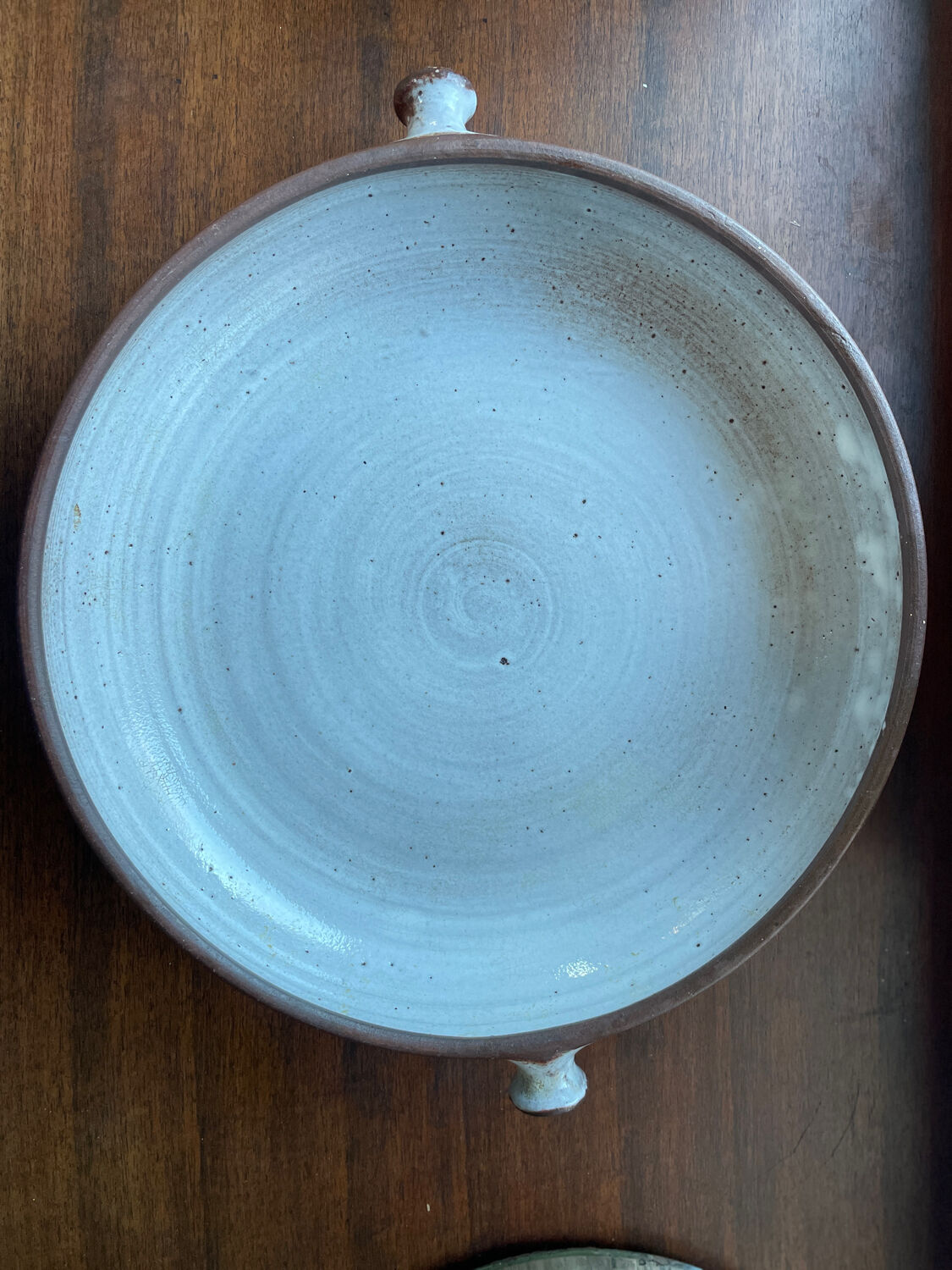 Ceramic plate by Jeanne and Norbert Pierlot