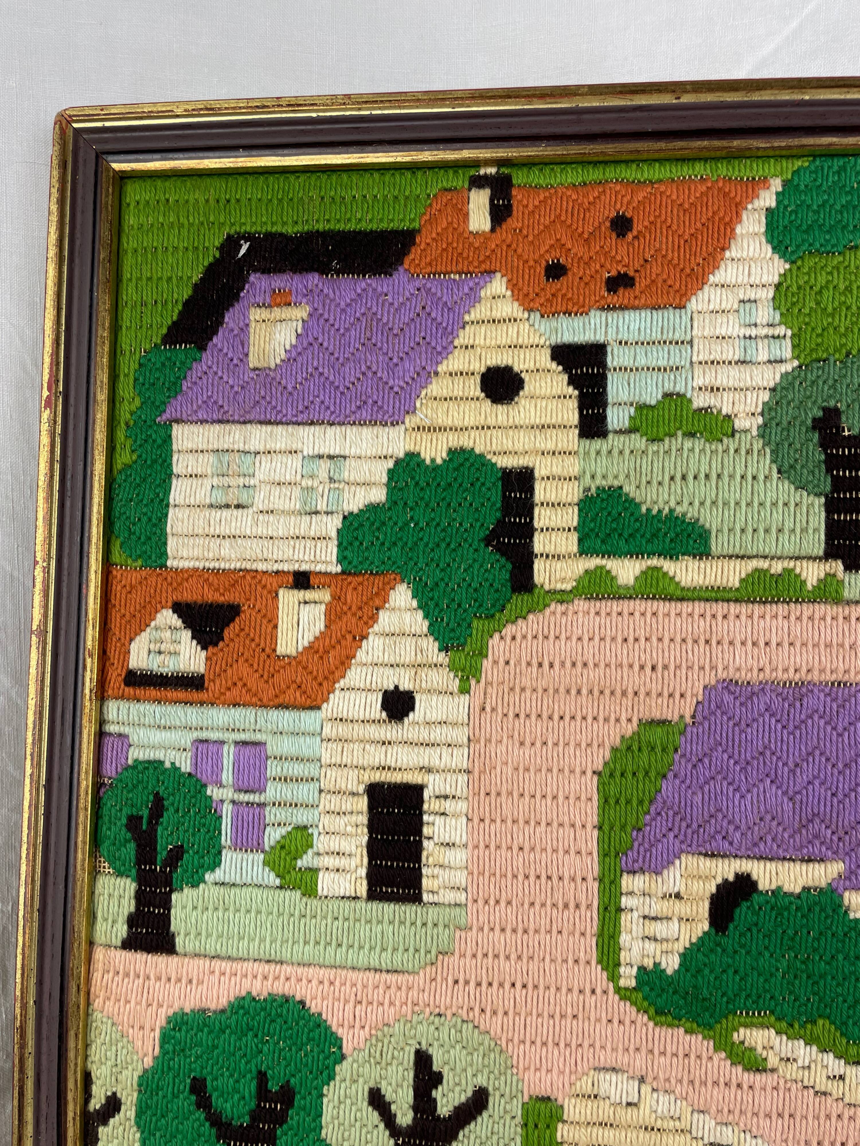 Cotton tapestry canvas from the 1970s