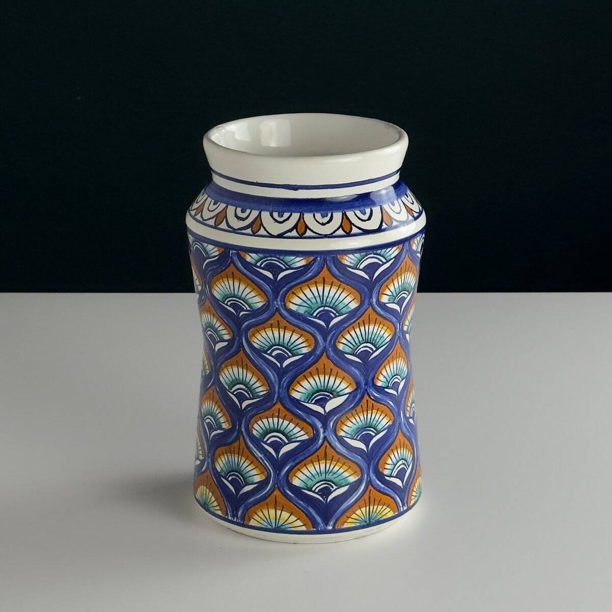 Vintage ceramic vase, Italy, 1971