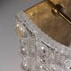 Carl Fagerlund Bubble Crystal Glass And Brass Sconce, For Orrefors