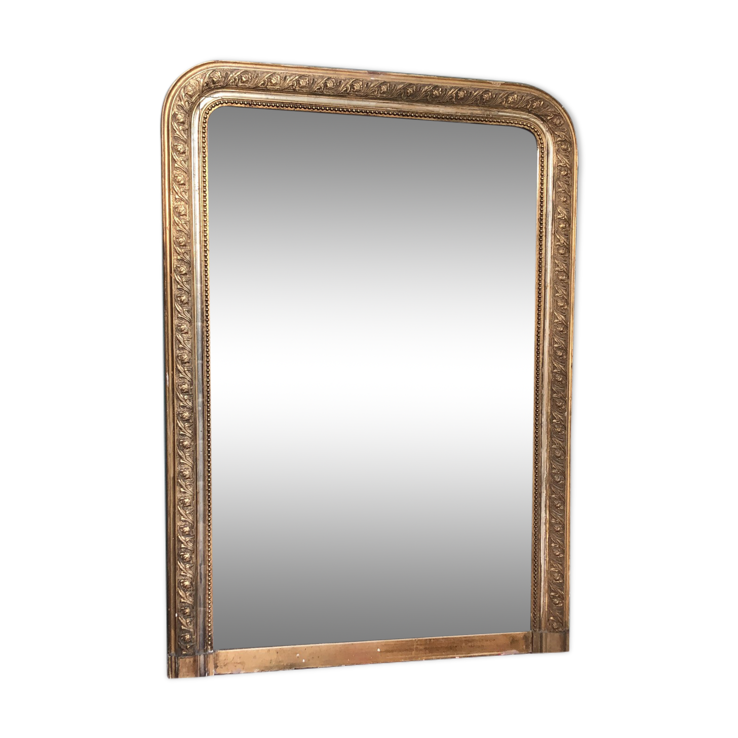 Antique fireplace mirror 130x92cm