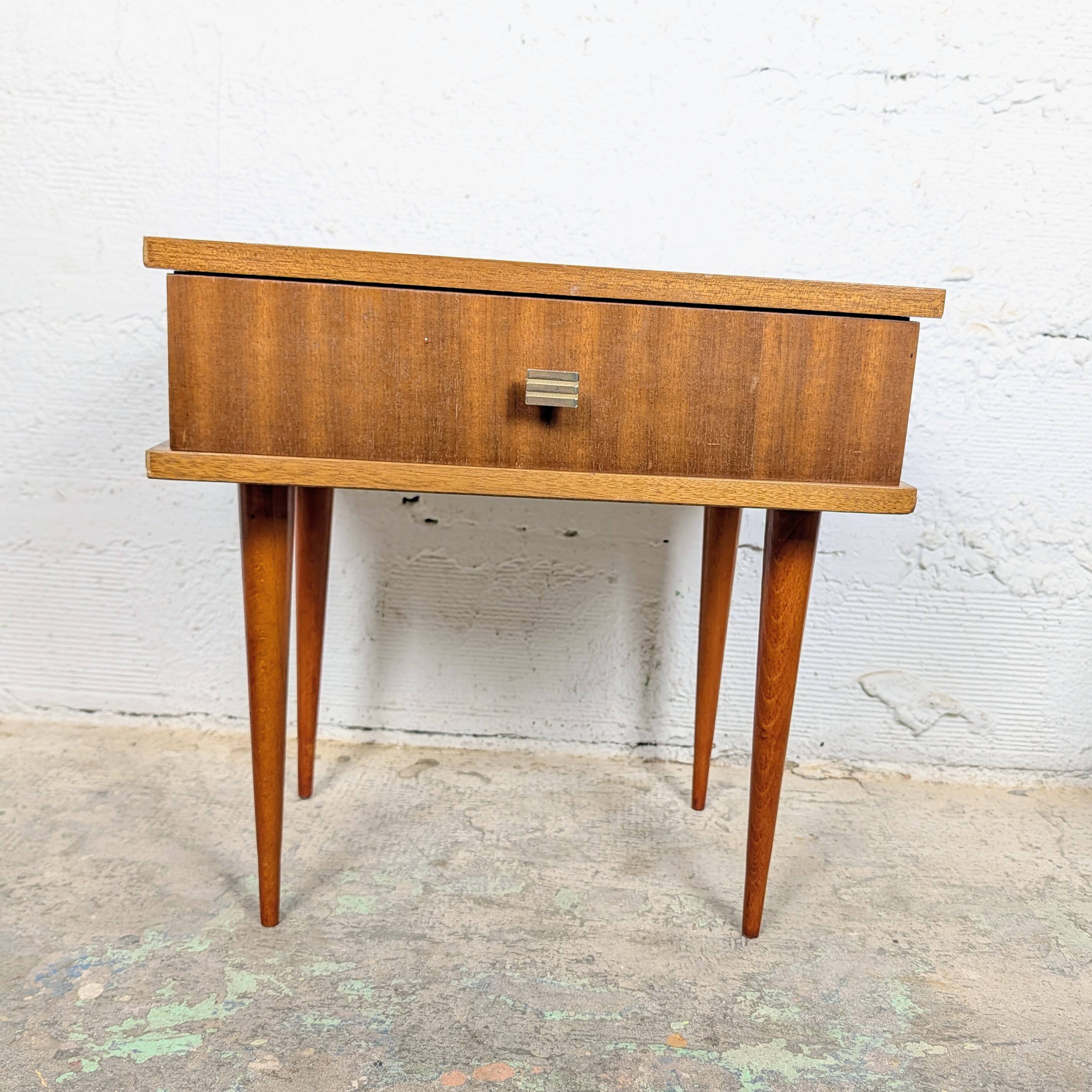 Vintage bedside table