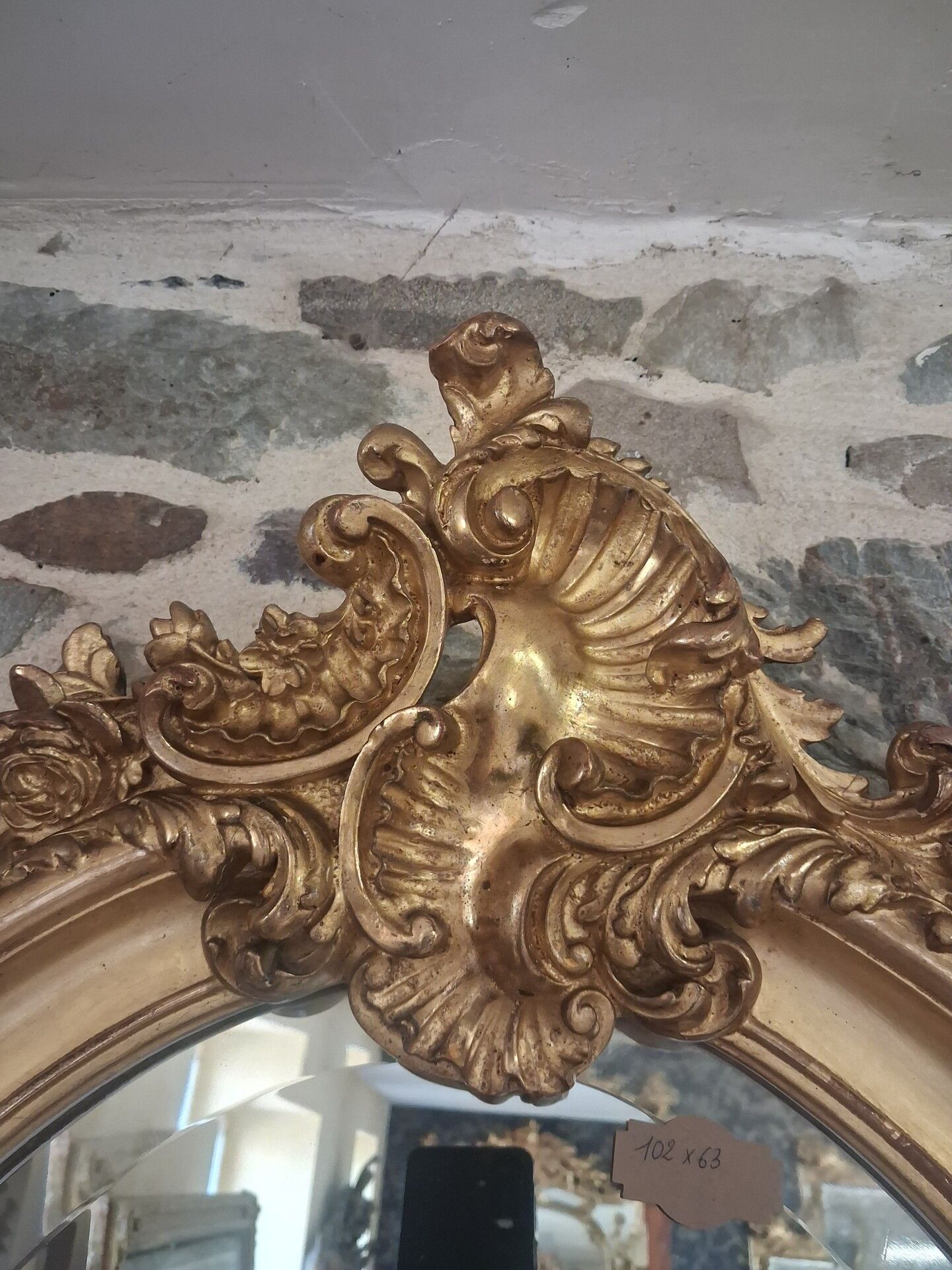 Mirror XIX oval 102 x 63