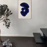 Blue Velvet art print by Maison Charlot without frame