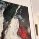 Ancien tableau, huile sur toile contemporaine Cécile Chourlet