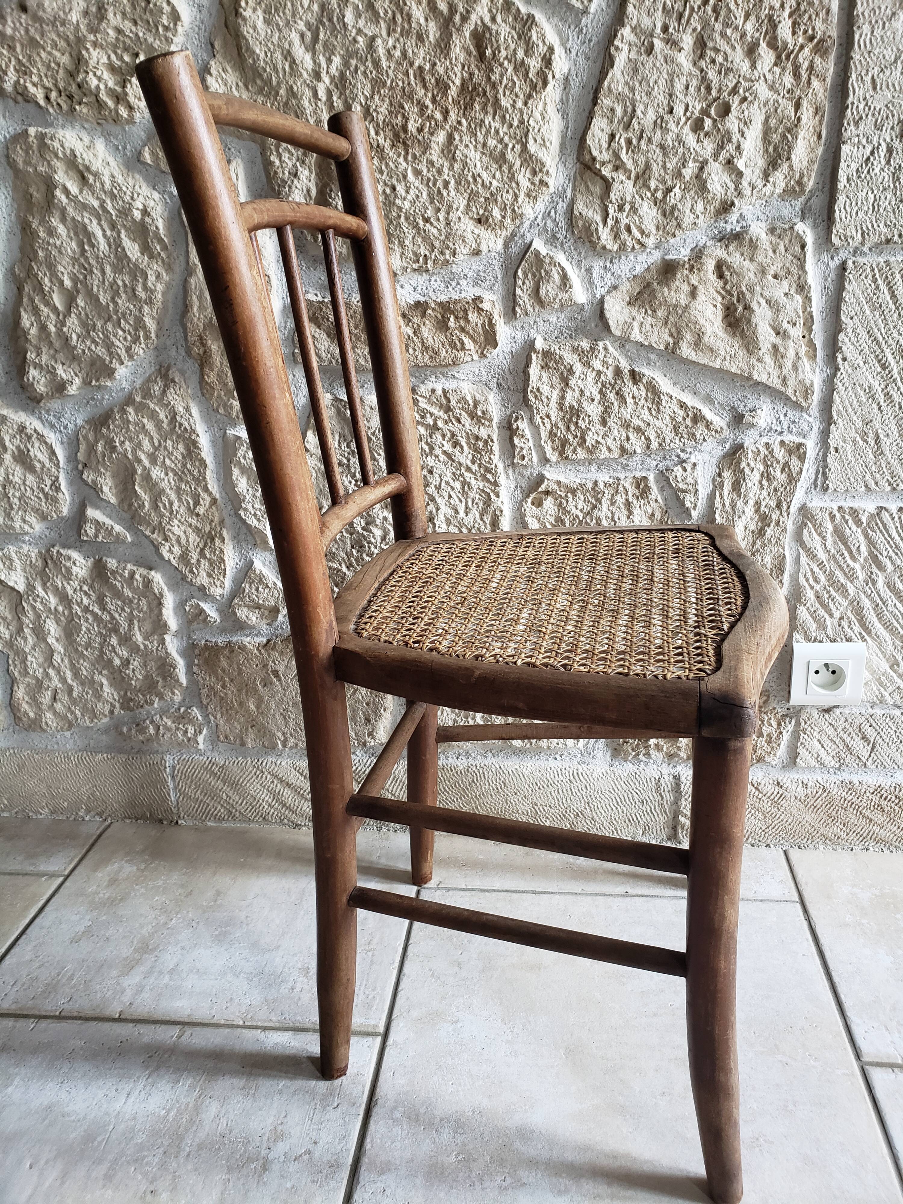 Chaise bistrot cannée 1900