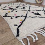 Handmade Berber wool mrirt rug 172 X 110 CM