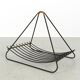 Porte-revues en rotin vintage